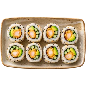 california crevette tempura avocat
