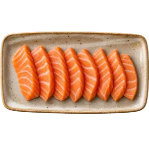 sashimi saumon