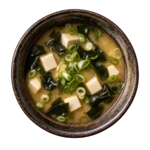 soupe miso tofu wakame